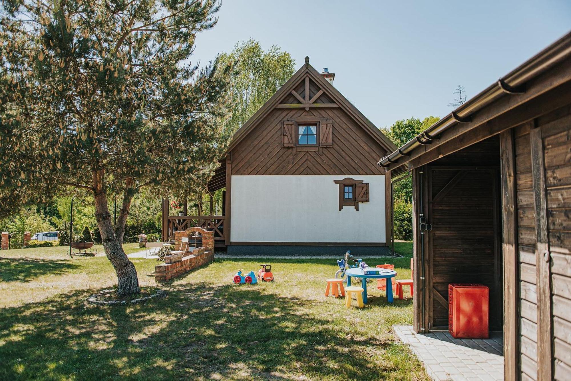 Vila Rajski Domek Nad Jeziorem Radacz Borne Sulinowo Exteriér fotografie